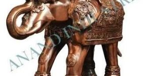 Brass Elephant Statue