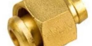 Brass Solder Nut