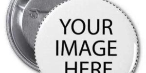 Multicolor Metal Badges