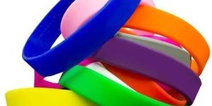 Rubber Multicolor Silicon Wristbands
