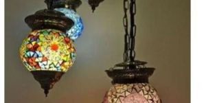 Mosaic Hanging Light