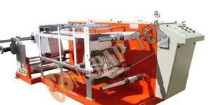 WINDING REWINDING SLITTING MACHINE WITH TWO STAGE SLITTING