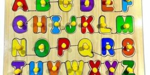 Wooden Alphabet Tray Puzzle