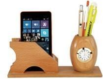 Wooden Brown Desktop Article