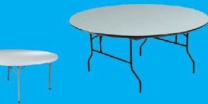 Steel Round Folding Table