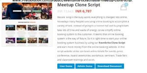 Eventbrite Script Ticketmaster Script Meetup Script - Meetup Clone