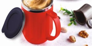 Amaze Steel Coffee Cup with Lid