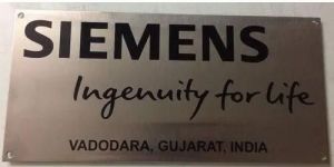 Stainless Steel Name Plate