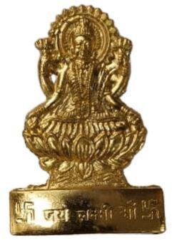 MINI GOLDEN METAL LAKSHMI IDOL FOR WALLET AND DRAWER