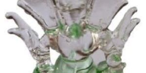 TWO SIDE CRYSTAL GANESHA (VASTU GANESHA)