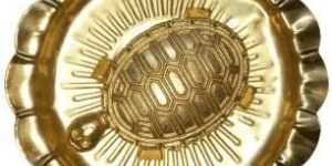 WISH FULFILLING TORTOISE ON PLATE (SIZE 3 INCHES)