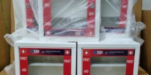 SBI Metal First AID Box