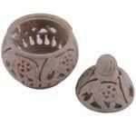 Gorara Round Shaped Sindoor Box