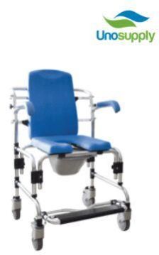 FOLDABLE COMMODE CHAIR