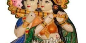 Decorative Radha Krishna Wall Hanging