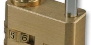 Digit Brass Combination Padlock