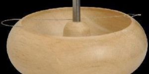 Bead Stringing Bowl with J Needle