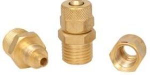 Brass PU Connector Male