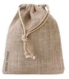 Jute Drawstring Bag