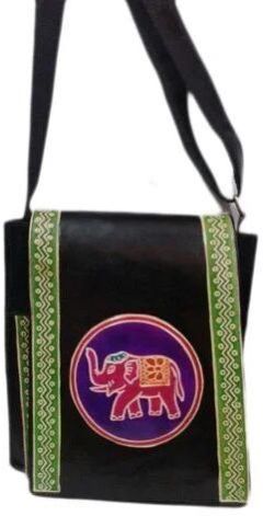 Leather Messenger Bag
