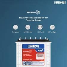 rc25000pro Luminous Tubular Battery