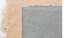 Deckle Edged Handmade Paper for Drawing