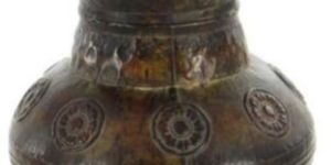 Vintage Flower Vase Metal Vase Urn