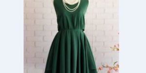 Green Cocktail Dress