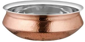 Skyra Masala Copper Finish XL Handi Bowl