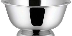 Skyra Revere Mirror Steel 400 Ml Round Bowl