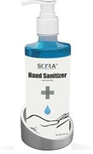 SKYRA+ SANITIZER BOTTLE WITH COASTER