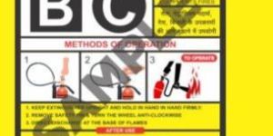 Co2 Fire Extinguisher Sticker