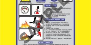 Fire Extinguisher Sticker