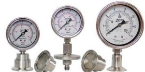 Denvar Make Sanitary Pressure Gauges