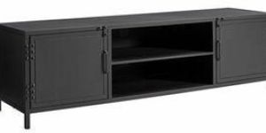 Iron 2 Door Large Cabinet