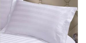 Stripped Cotton Pillow Cover