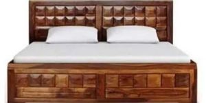 Wooden Double Bed
