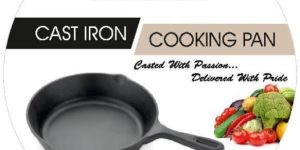Dazzle Cast Iron Fry Pan