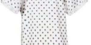 Polka Dot Patient Gown