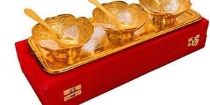 Designer Brass Bowl Set