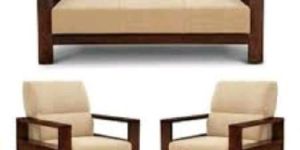 Solid Wooden Sofa Set