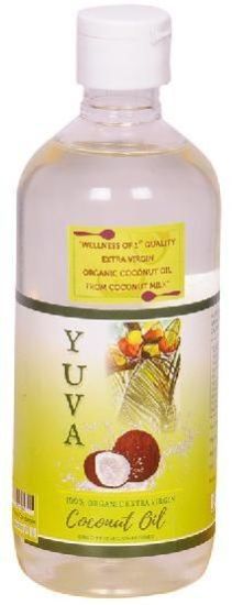 YUVA EXTRA VIRGIN ORGANIC COCONUT OIL - 500ML