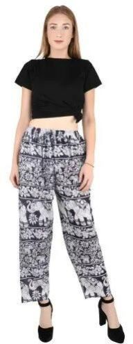 Ladies Rayon Straight Pant