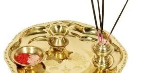 Brass Puja Thali