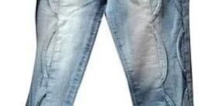 Ladies Designer Faded Jeans