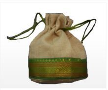 Jute Drawstring Bag