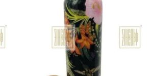 Floral Printed Copper Bottle
