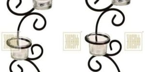 Iron Wall Sconce Candle Holder