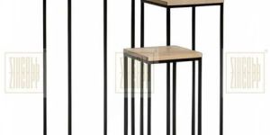 Side Table Square Set of Three