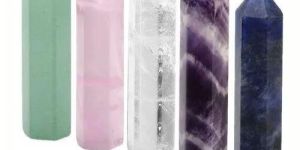 Crystal Stone Obelisk Wand